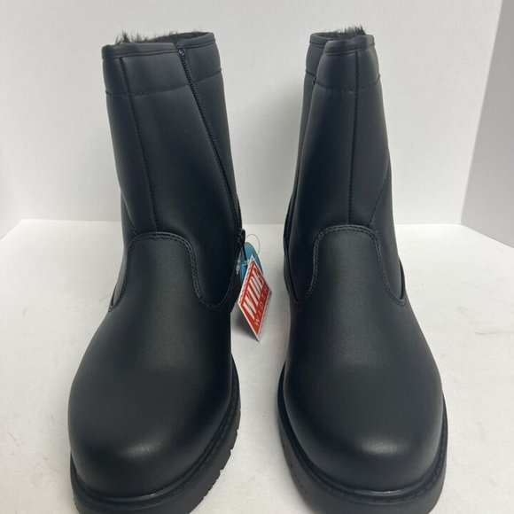 Tundra Mens Abe Snow Boot Black Size 11W main image 4